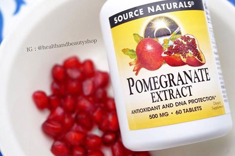 Source Naturals, Pomegranate Extract, 500 mg, 60 Tablets