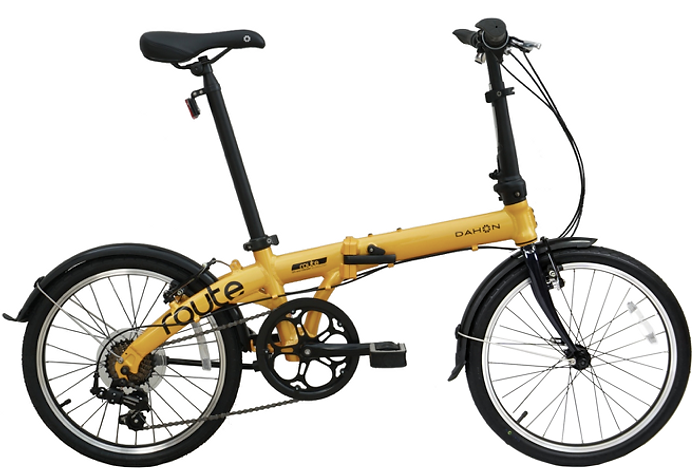 DAHON Route Folding Bike | Lightweight Aluminum Frame, 7-Speed