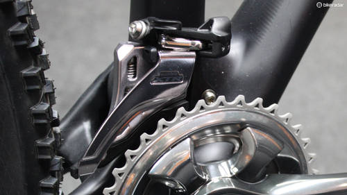 ตัวสับจาน XTR, FD-M9000-H, 11-SPD, จาน 3 ชั้น, แคล้มป์บน, Side Swing, มีกล่อง