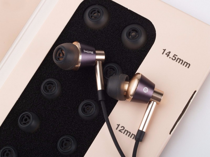 ขาย 1MORE Triple Driver E1001 หูฟัง 3ไดรเวอร์ตัวท้อป 2Balanced Armatures + 1dynamic บอดี้อลูมี เนียมหรู