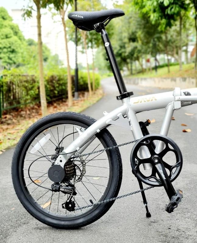 จักรยานพับได้ Java TT-7S-D (Shimano 7 Speed / Disc) 20“ (451)