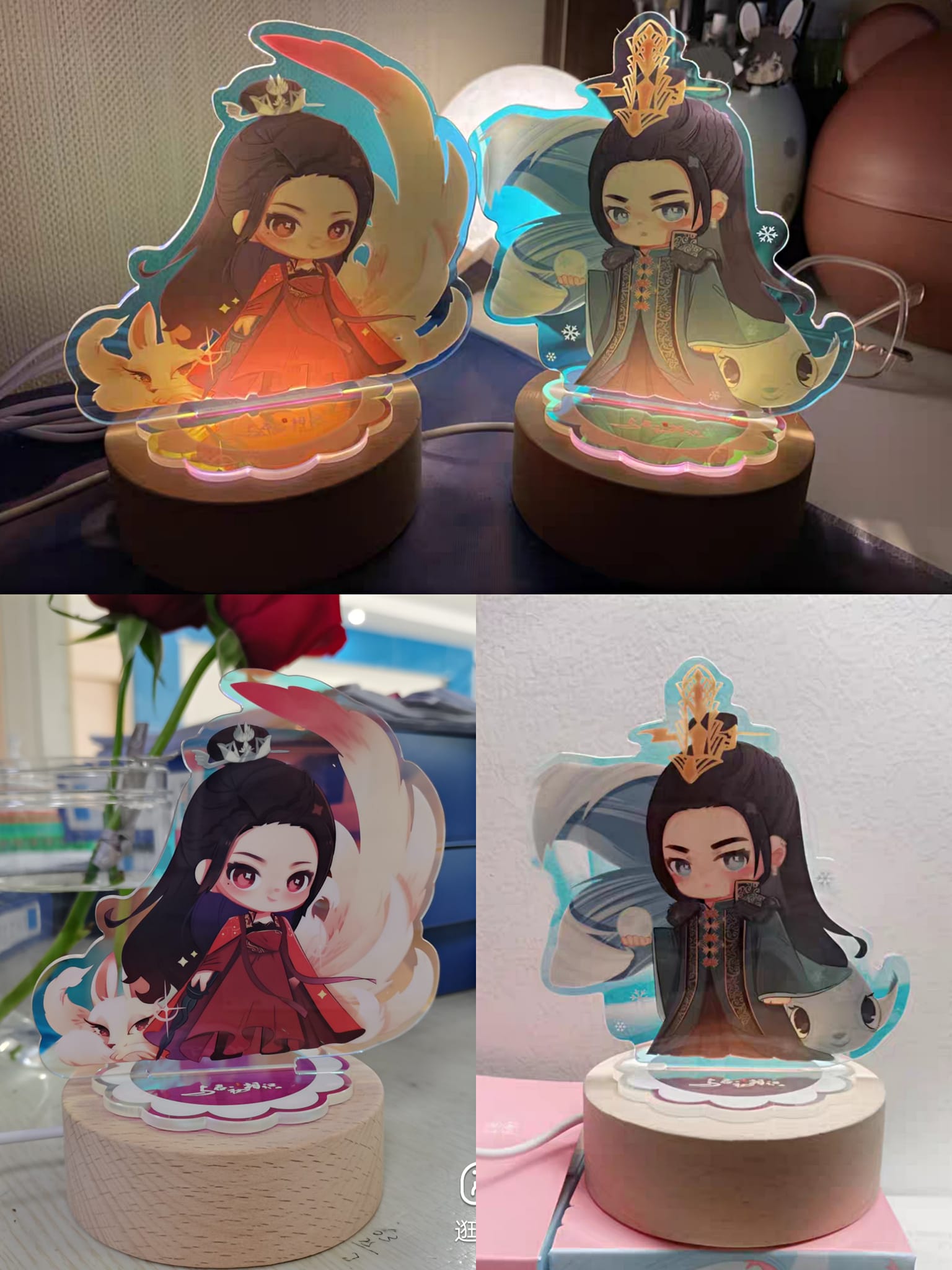 โคมไฟ LED จากซีรี่ย์ ทาสปีศาจ (Official Goods)