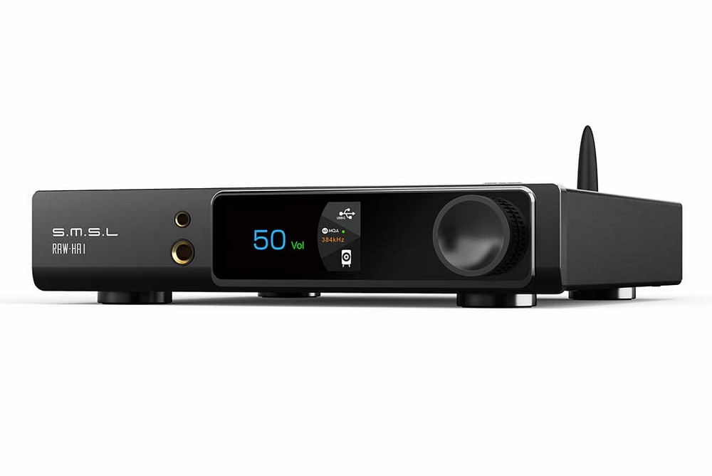 SMSL RAW-HA1 แอมพลิฟายเออร์กำลังสูง ชิป Infineon รองรับ MQA, MQA-CD, LDAC ประกันศูนย์ไทย