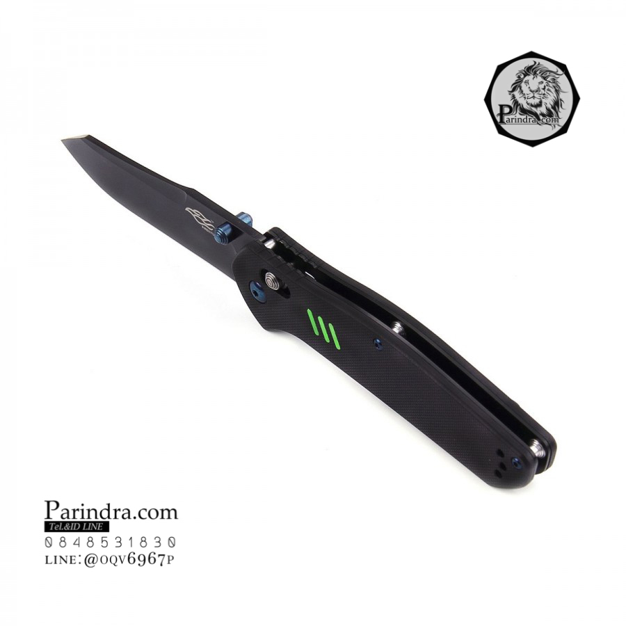 มีดพับ Ganzo รุ่น KNIFE FIREBIRD F7563 BK ด้ามสีดำใบมีดำ ของแท้ 100%