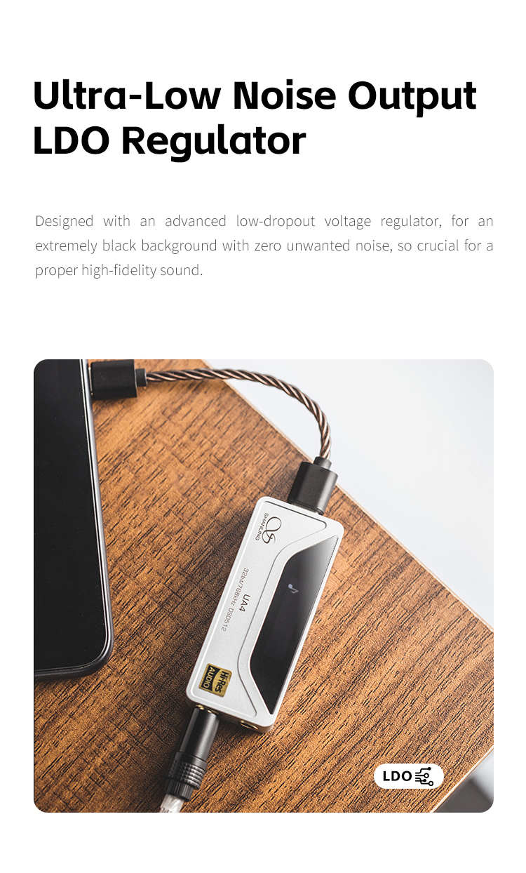 Shanling UA4 DAC/AMP พกพา ชิป ESS ES9069Q + Dual RT6863 ประกันศูนย์ไทย