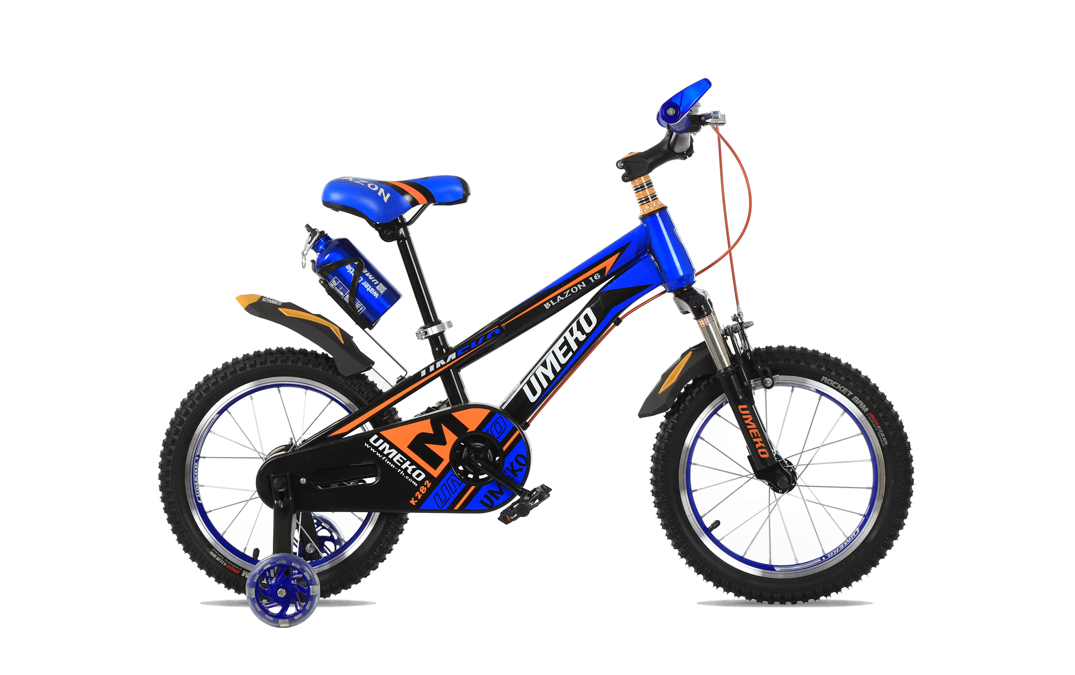 จักรยานเด็ก UMEKO BLAZON SF CB K282 1V 16" วงล้อ 16 นิ้ว เฟรมเหล็ก