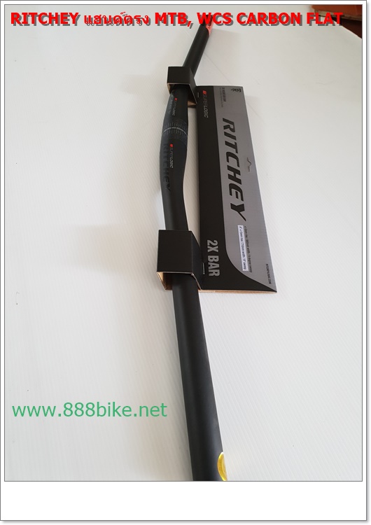 RITCHEY แฮนด์ตรงคาร์บอน MTB, SUPERLOGIC Carbon Handlebar, คาบ้อน, 710MM