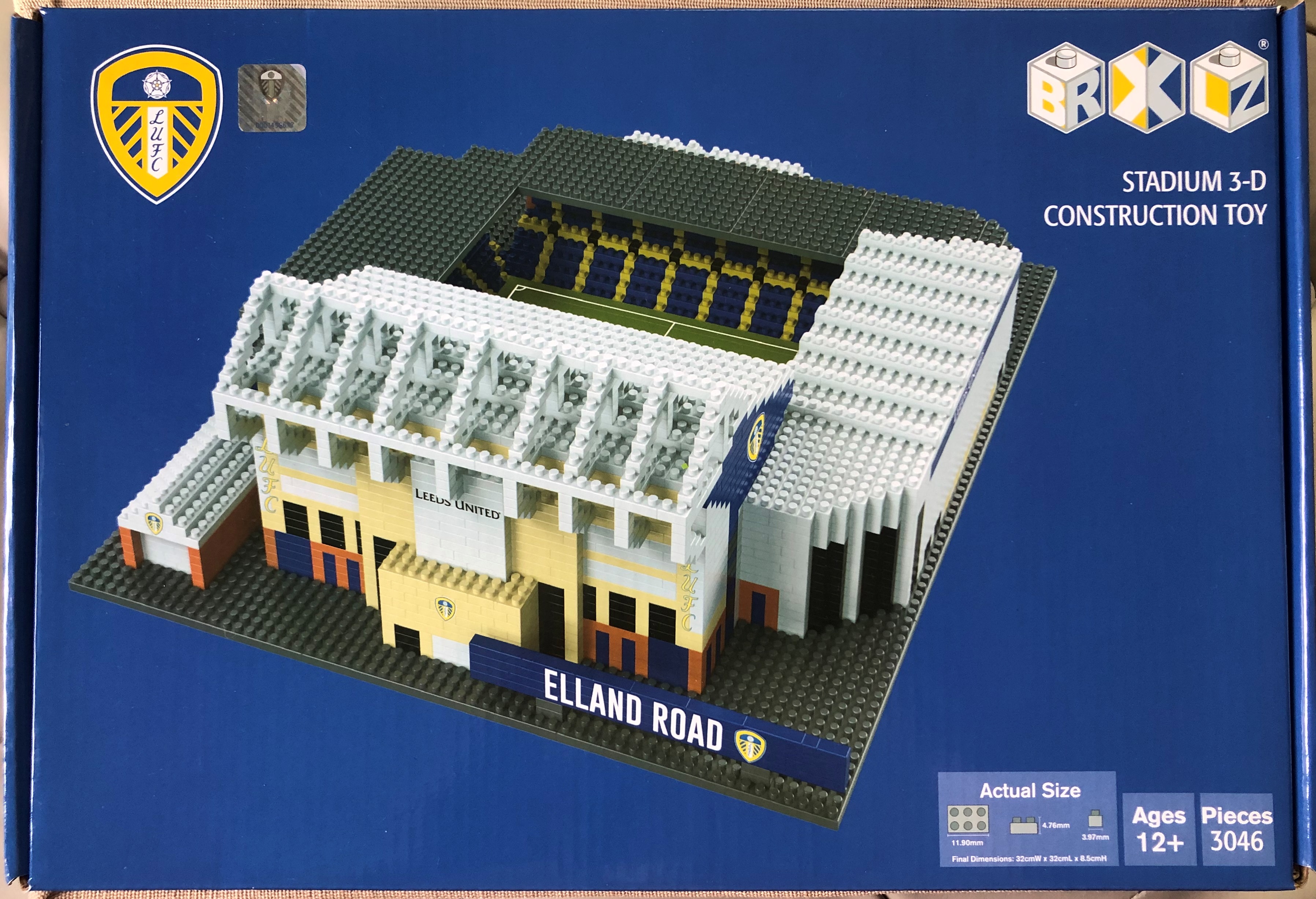 โมเดลสนามฟุตบอล สโมสรลีดส์ ยูไนเต็ด - สนามเอลแลนด์ โร้ด ใหม่ / LEEDS UNITED Football Club Football Stadium Model - ELLAND ROAD Stadium NEW