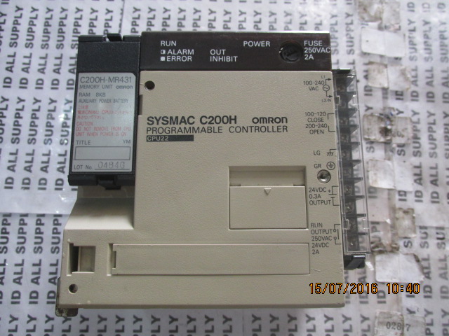 C200H-CPU22 PLC “ OMRON ”