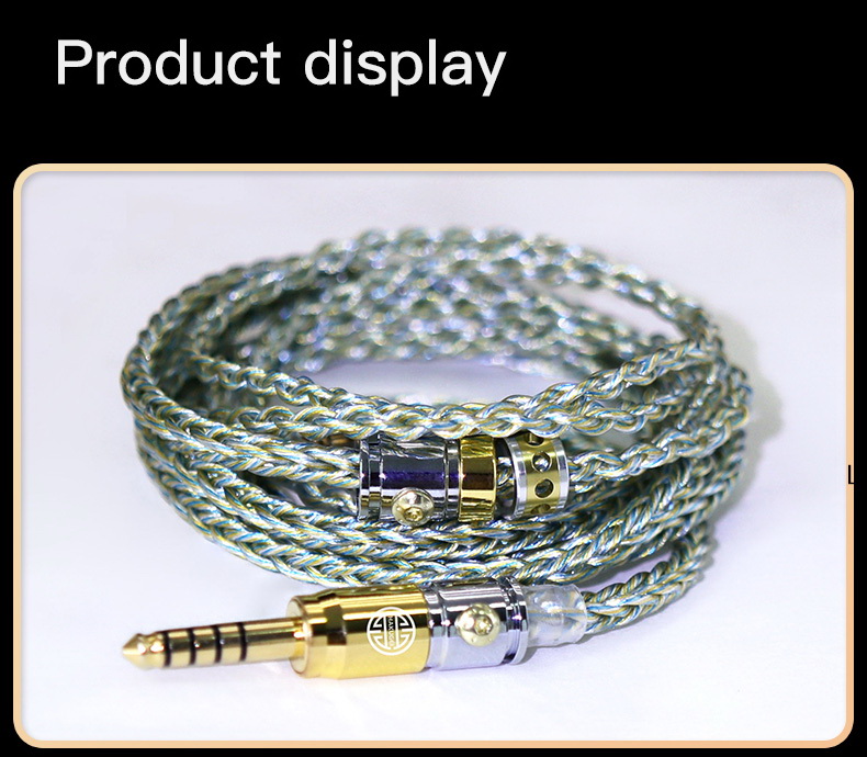 ขาย Hakugei Bifrost สายอัพเกรดหูฟังถักผสม ทอง, เงิน, ทองแดง, Graphene