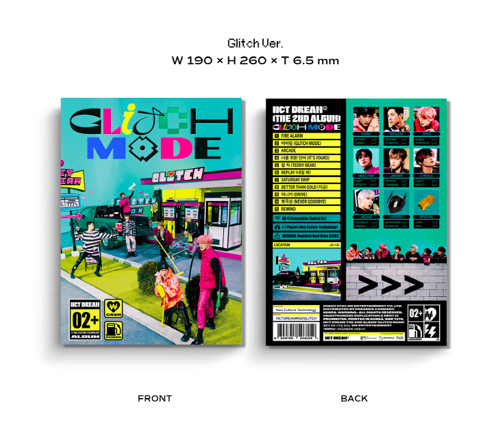 อัลบั้ม #NCTDREAM - The 2nd Album [Glitch Mode] (Photobook Ver.) (Random Ver.)