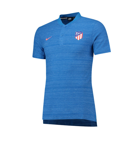 เสื้อโปโลแอตเลติโก มาดริด Grand Slam สีน้ำเงินของแท้