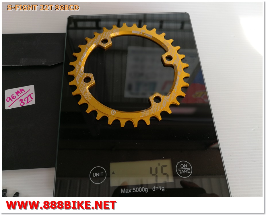 เฉพาะใบจาน S-Fight Chainring ขนาด 32T,34T,36T ,96 BCD ,S409 (รองรับ 7-11สปีด)