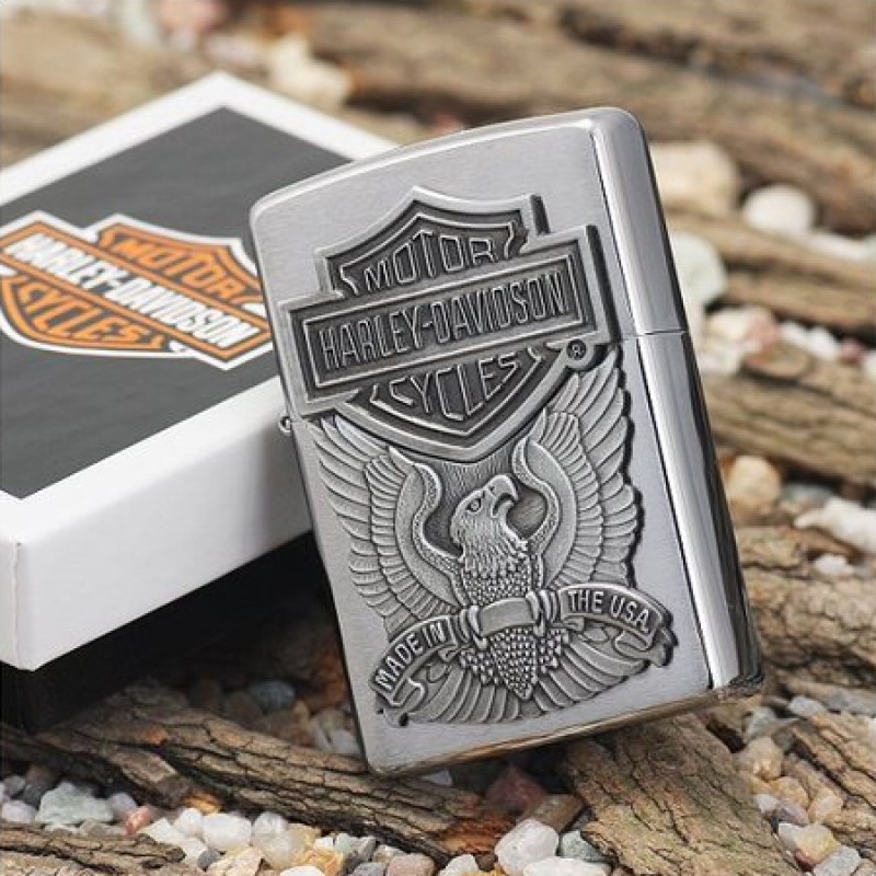 ไฟแช็ค Zippo แท้ "Harley Davidson" #Zippo Code 200HD.H284 แท้นำเข้า 100%