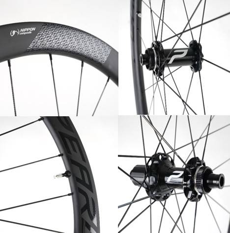 ล้อเสือหมอบ PEARL VOLT Series VOLT 45 Disc (Steel Bearings) คาร์บอน