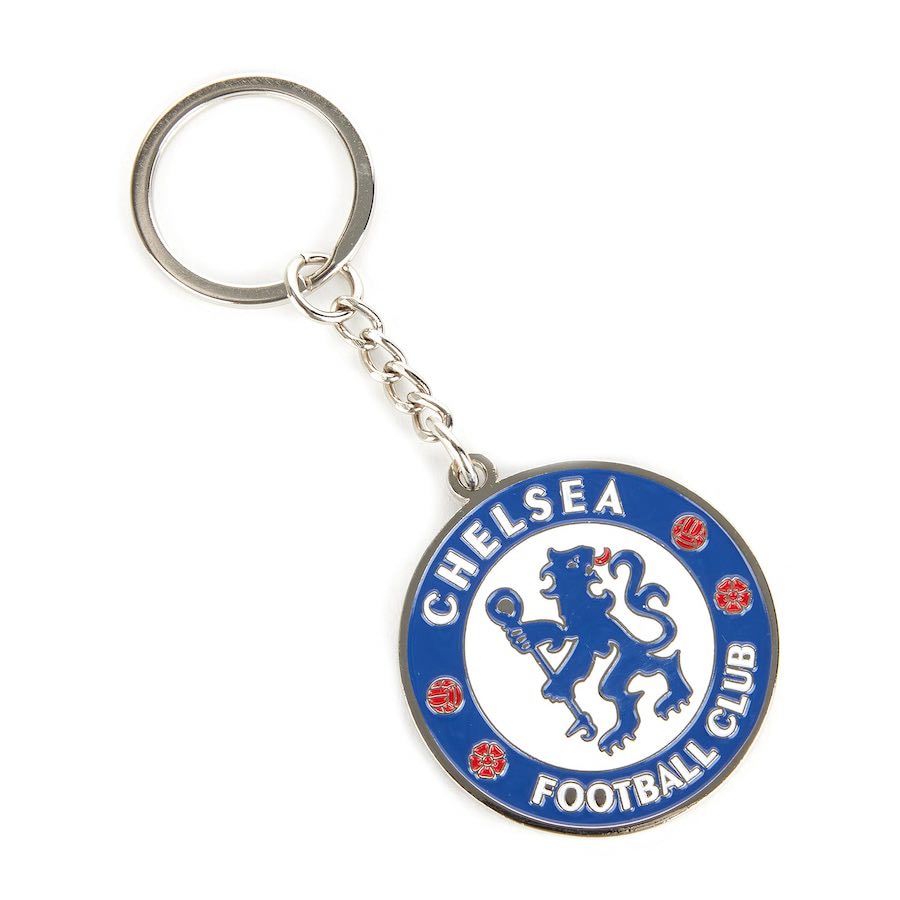 พวงกุญแจ ฟุตบอล สโมสรเชลซี - ตราสโมสร CFC ใหม่ / CHELSEA Football Club Key Ring - CFC Logo NEW