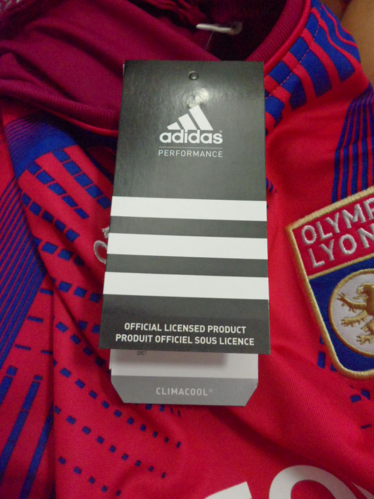 เสื้อฟุตบอล ทีมสโมสรโอลิมปิก ลียง ชุดเยือน 2011/12 ใหม่ M-Size / OLYMPIQUE LYONNAIS Football Shirt Away Kit 2011/12 Jersey NEW M-Size
