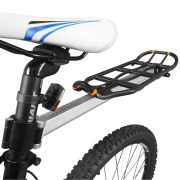 ตะแกรงหลังติดกระเป๋าปลดเร็ว ขั้นเทพ!!! IBERA IB-RA11, PakRak Commuter Bike Carrier ระบบ Quick Clip-on สามารถปรับความยาวได้ ติดตั้งที่แกนหลักอาน รับน้ำหนักด้านบนได้ 10 kg.