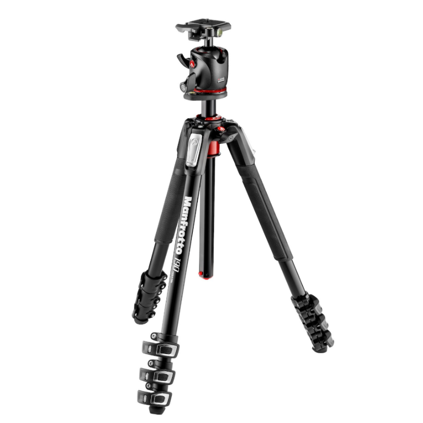 ขาตั้งกล้องพร้อมหัวบอล 190 Aluminium 4-Section Tripod with XPRO Ball Head MF-MK19-XP4BQ Manfrotto ประกันศูนย์ 10 ปี
