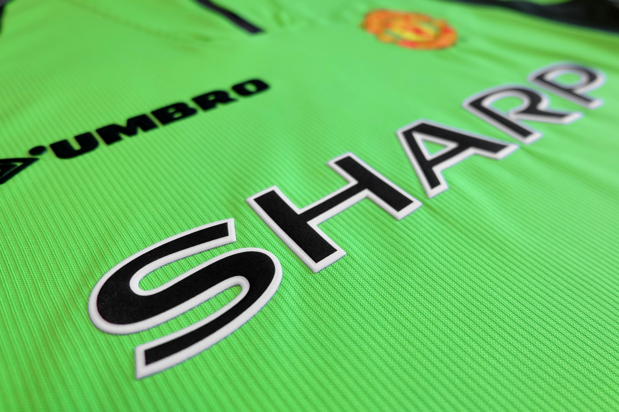 Manchester United 1998/1999 Goalkeepers Vintage Jersey เสื้อแมนยูย้อนยุคแขนยาว Schmeichel Goalkeeper