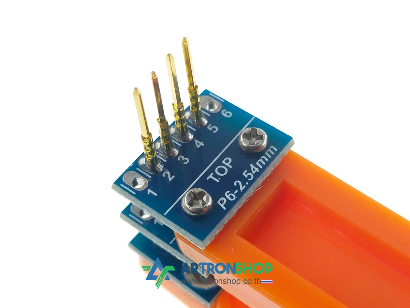 Pogo pin Test Stand PCB Clip พินเทสบอร์ด 2.54 มิล 4 ขา