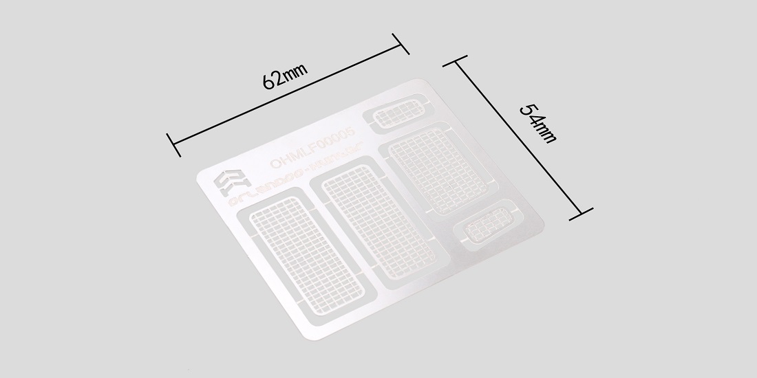 OH32A03 METAL WINDOW NET(SILVERY) MX0033