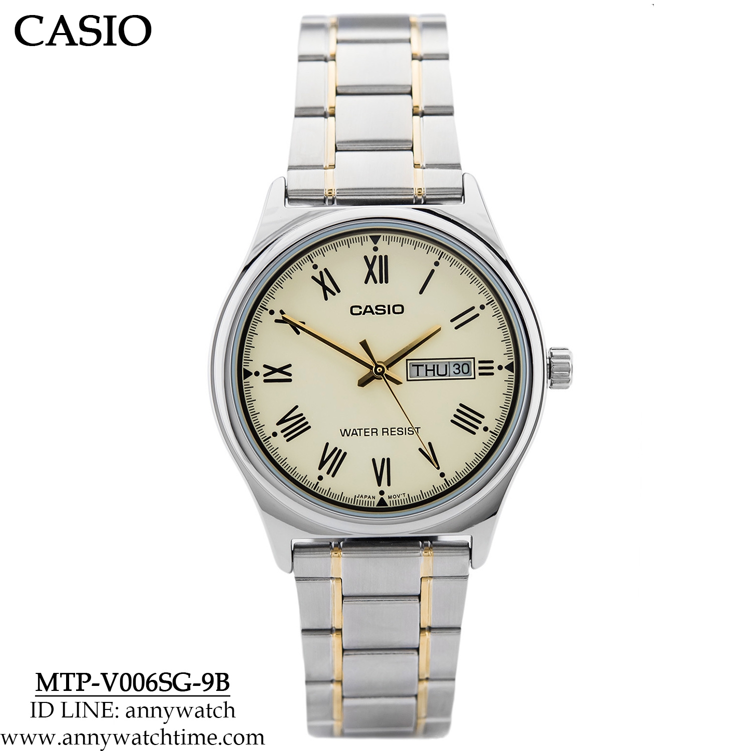 CASIO MTP-V006SG-9B