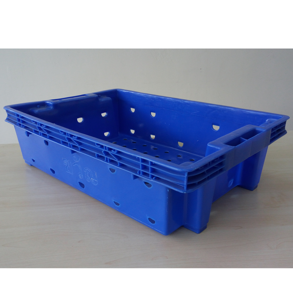 สินค้า ทำชื่อผิด มีรอย hot stamp ไม่มีผลกับการใช้งาน ลังโปร่ง ขนาด 35.5 x 53 x 14.5 cm. เกรด A HDPE เบอร์ 412