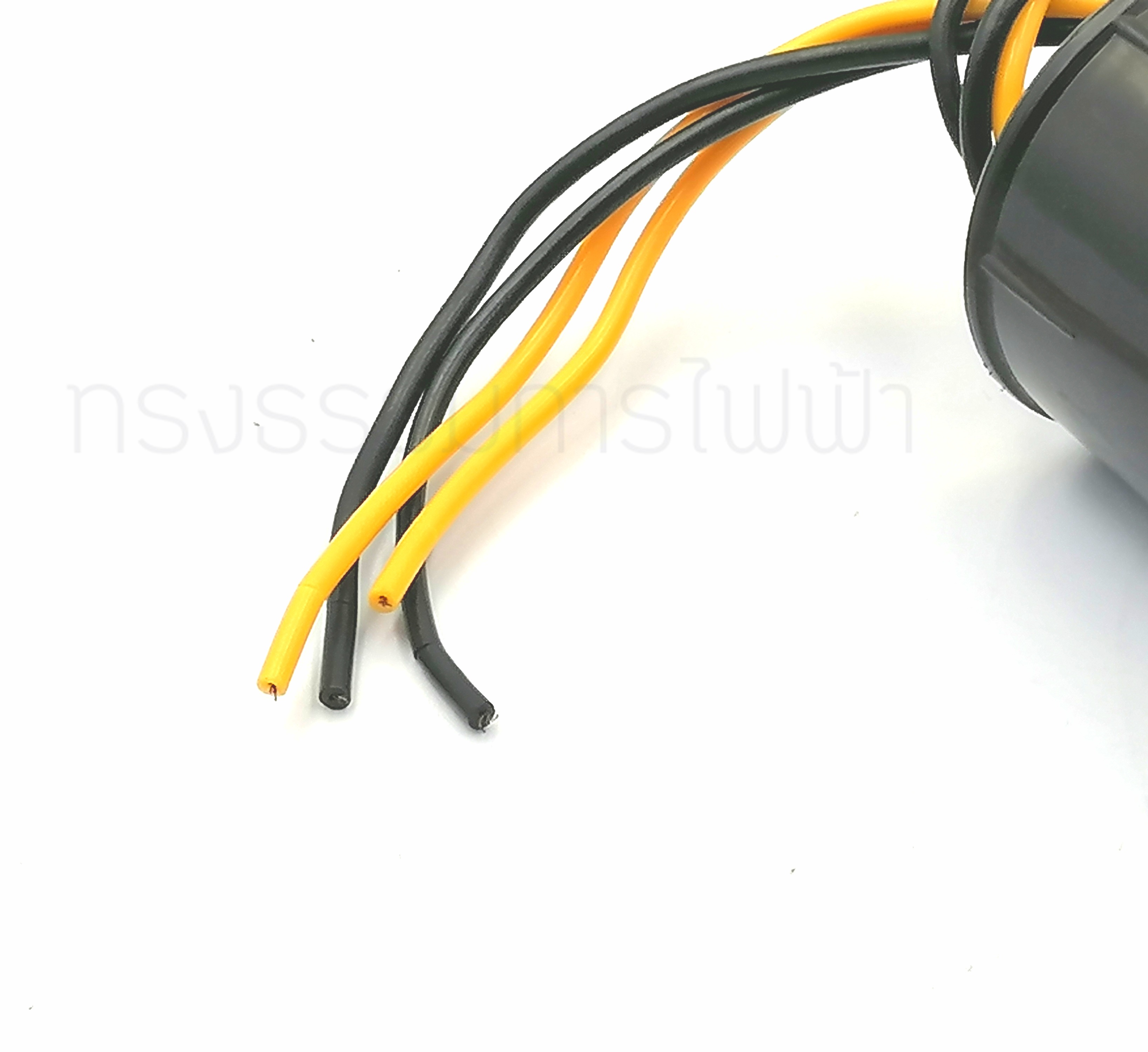 คาปาซิเตอร์ 14+8uf 450V.(กลม-สายไฟ)