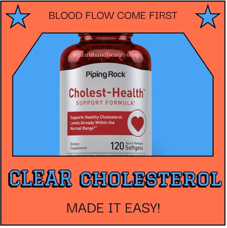Piping Rock Cholest-Health 120 Softgels