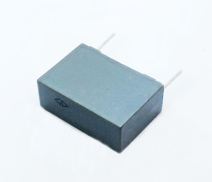 ฟิล์มคาปาซิเตอร์ Metallized Polyester Film 0.1uF 250Vdc ±5% 105°C ระยะห่างขา 7.5mm