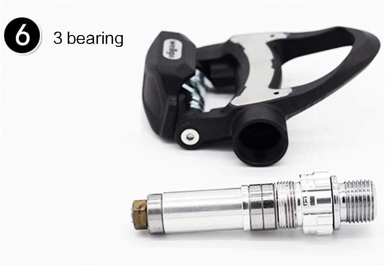 บันไดจักรยานเสือหมอบ WELLGO R312 Carbon Fiber แถมคลีท 2 ชุด