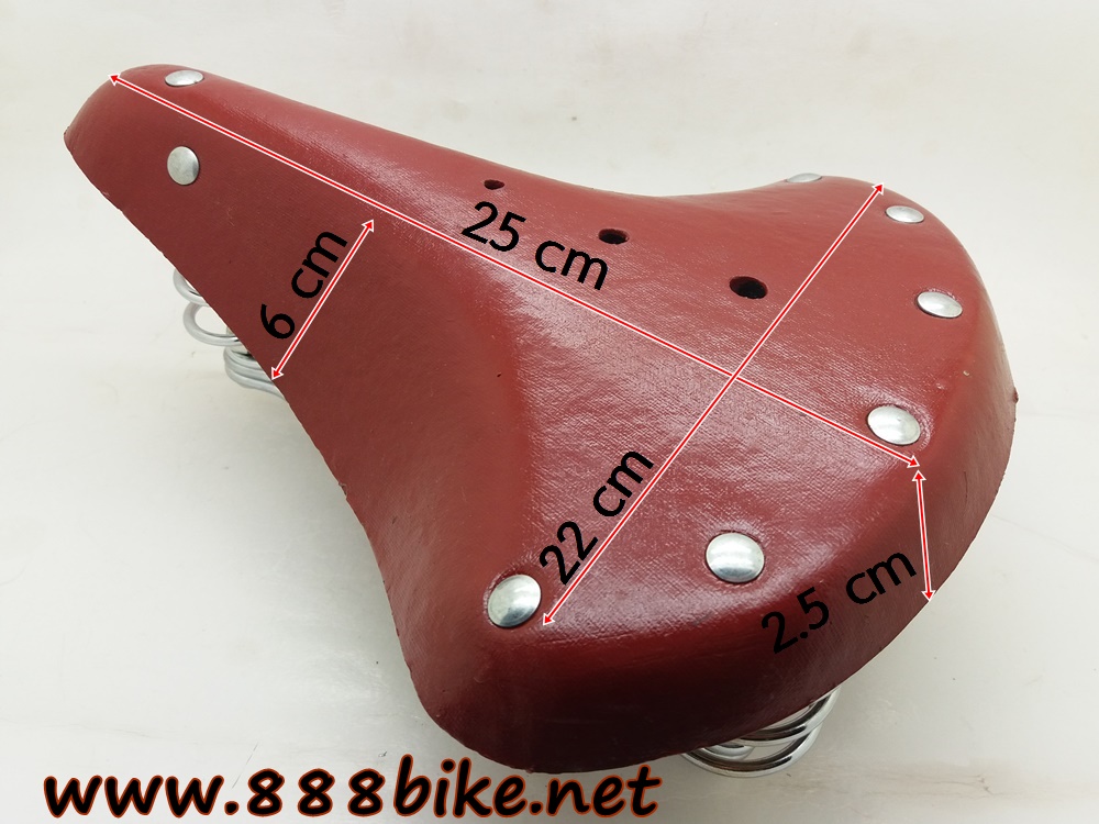 เบาะจักรยาน PVC SADDLE รุ่นโบราณ,TYSD7002