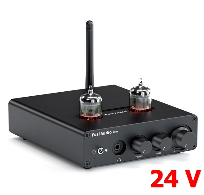 Fosi Audio T20X Bluetooth Tube Amplifier ชิป TPA3221 อัพเกรดหลอดแก้วได้ ประกันศูนย์ไทย