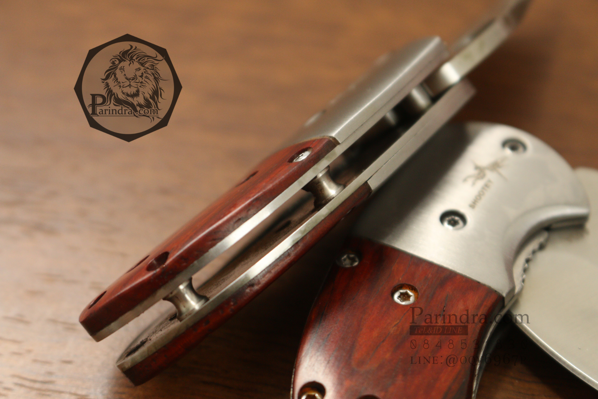 มีดพับ ตราตั๊กแตนตำข้าว Shootey อ้วน ป้อม สั้น ถึก