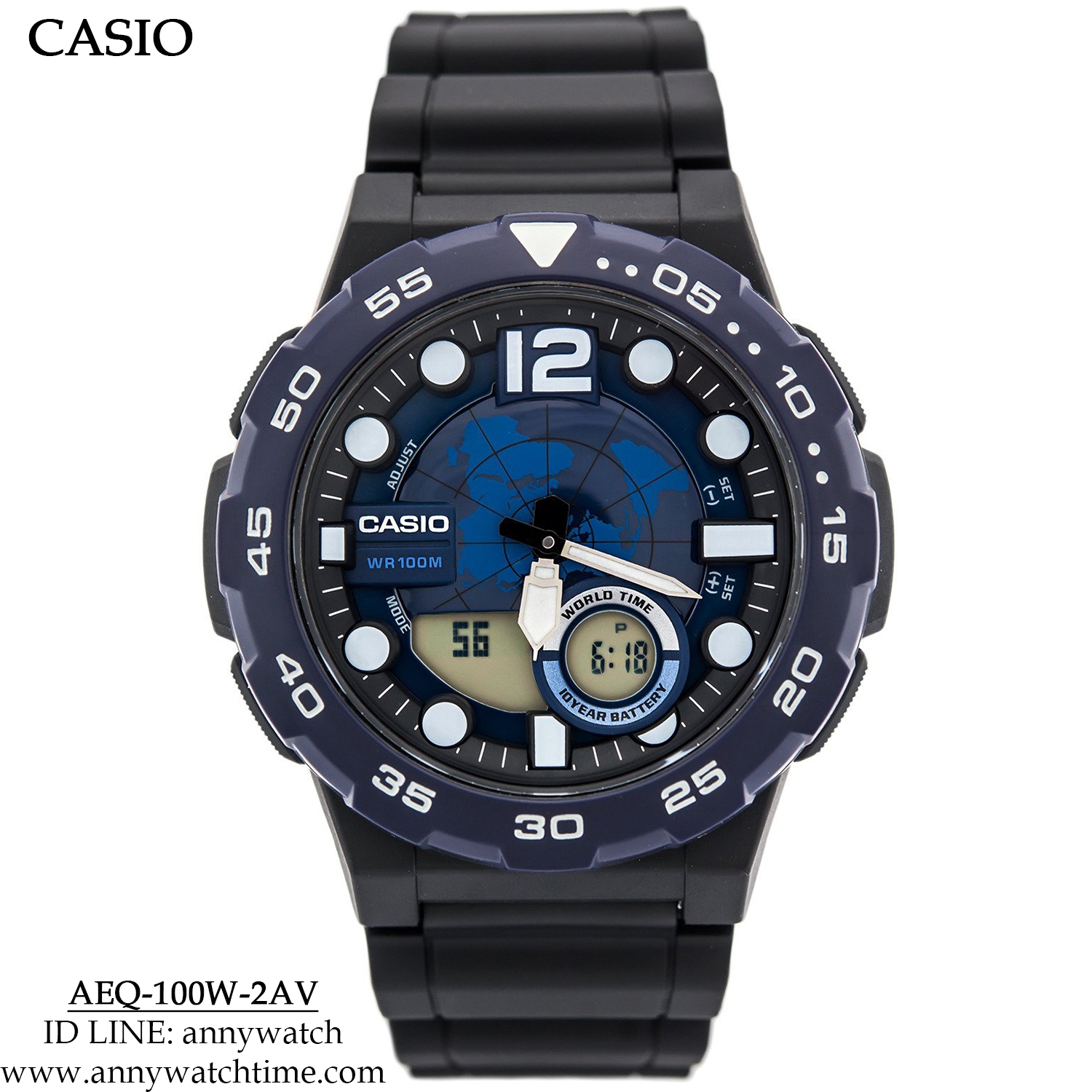 CASIO AEQ-100W-2AV