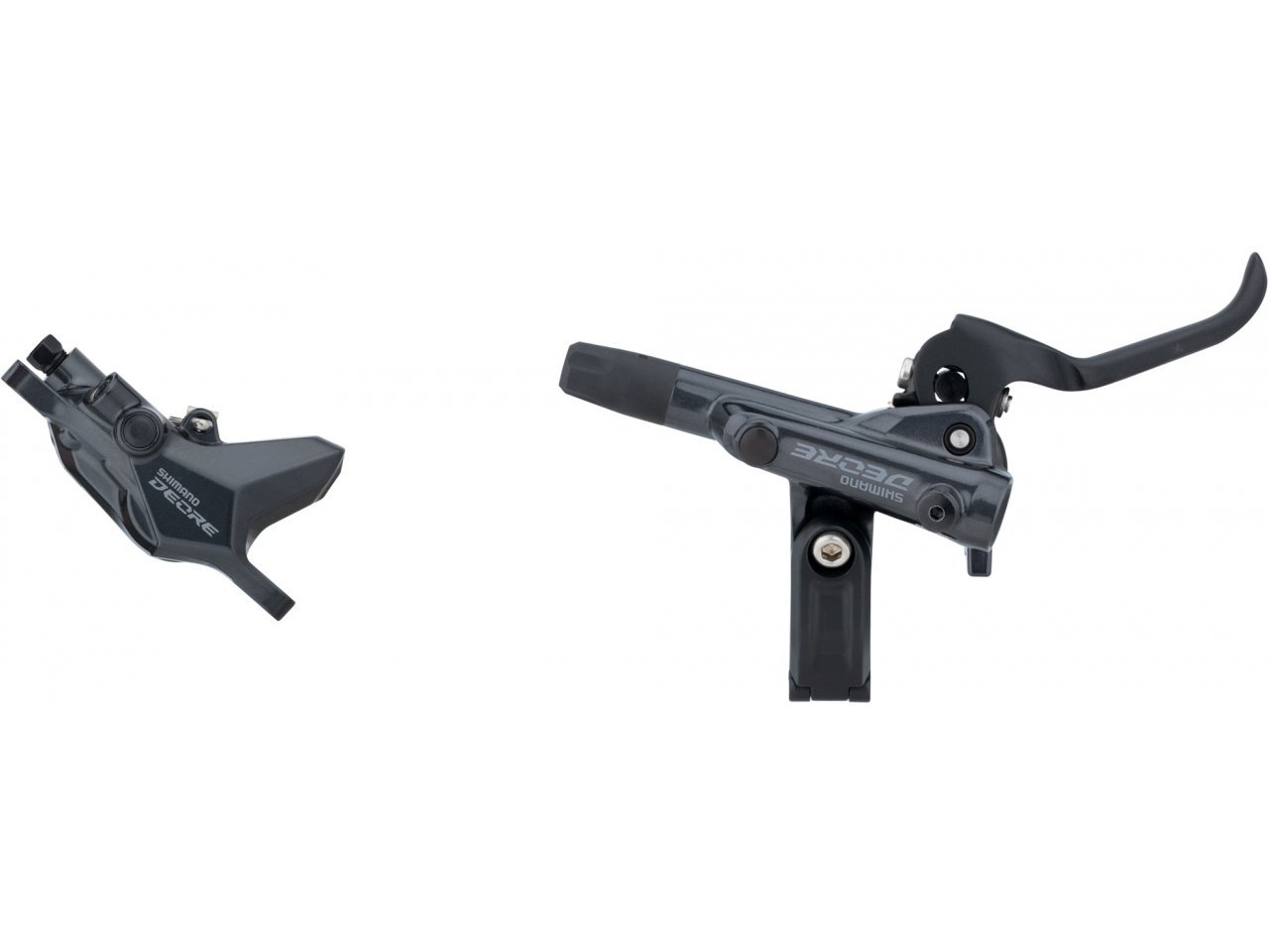 SHIMANO ชุดดิส DEORE หน้า-หลัง (มือ BLM6100/ก้าม BRM6100/สาย BH90SS), รุ่น J-KIT, 1000MM,1700MM มีกล่อง