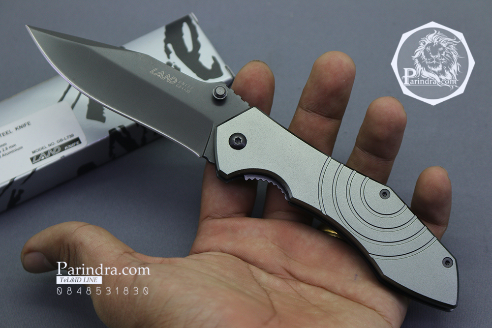 มีดพับ Land Knife GB-L730 (ของแท้) สวยงาม แกร่ง ทนทาน