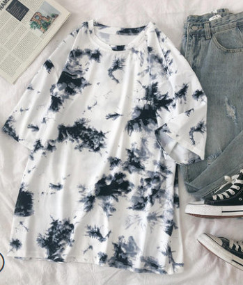 เสื้อมัดย้อม สไตล์พาสเทล