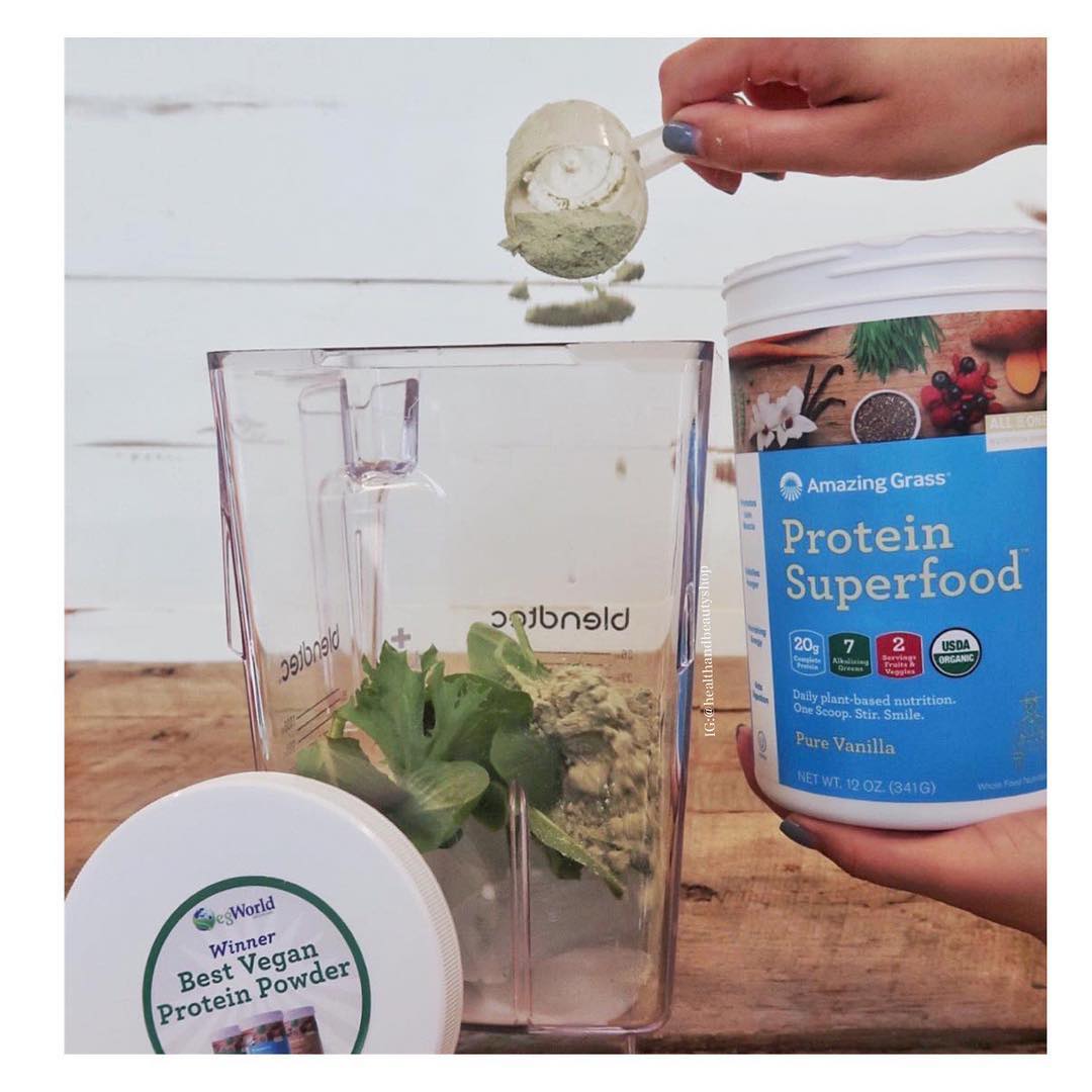 Amazing Grass, Protein Superfood, Pure Vanilla, 12 oz (341 g)