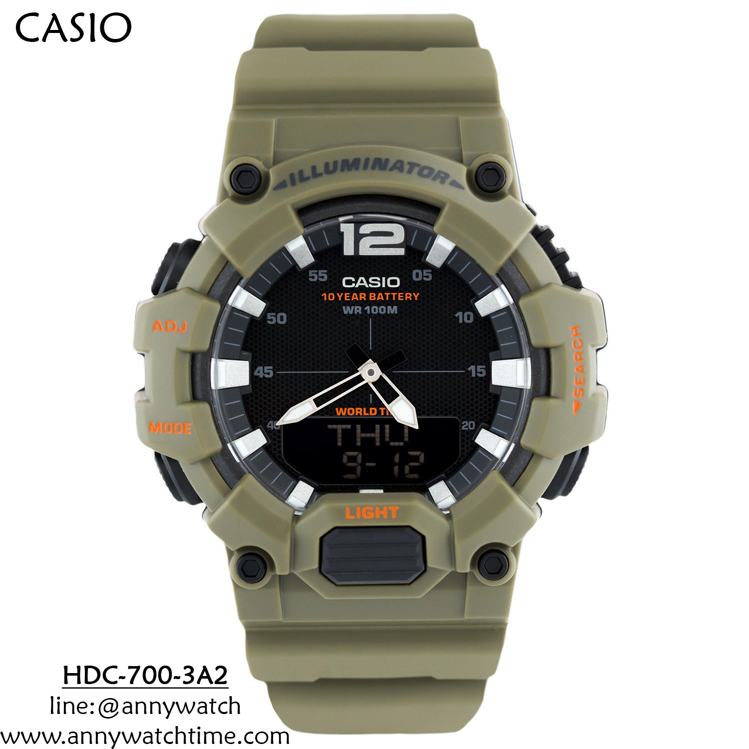 CASIO HDC-700-3A2