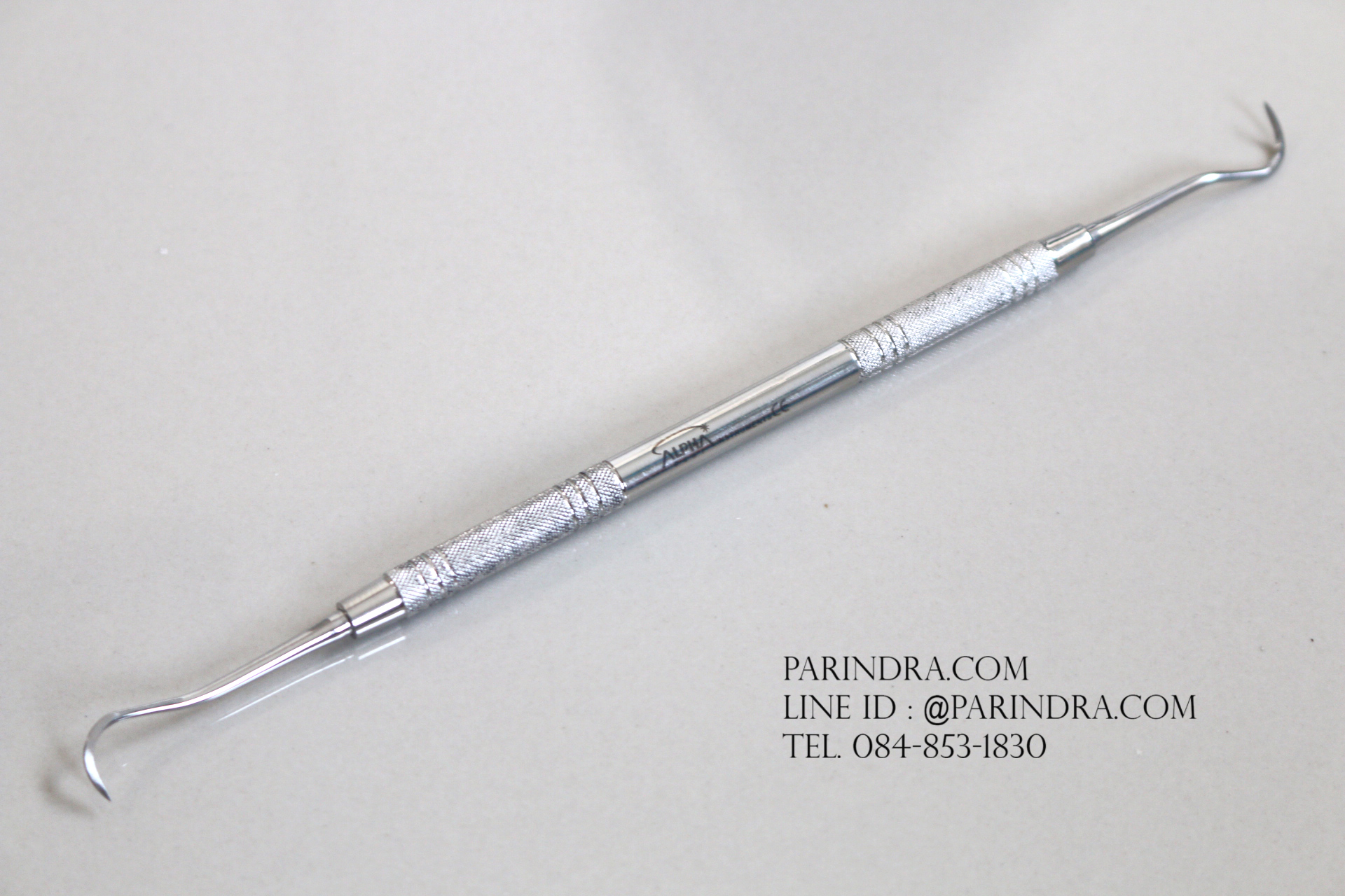 อุปกรณ์ทันตกรรม ที่ขูดหินปูน ALPHA DENT SICKLE SCALER No.12 (ใช้ดีมาก)