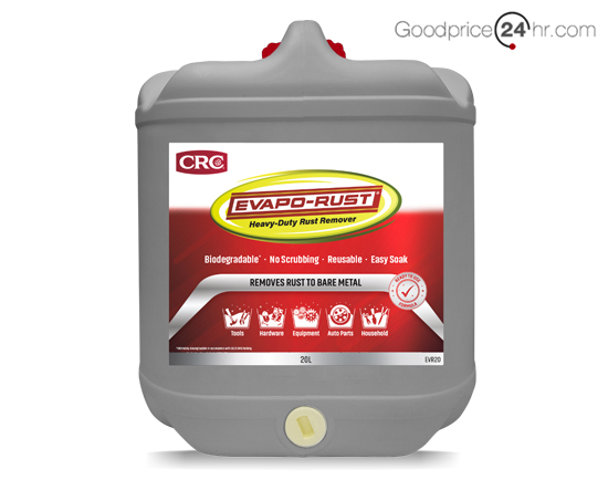 c-238. CRC Evapo-Rust® 20L นํ้ายาขจัดสนิม ปลอดสารพิษ ไม่กัดกร่อน, นํํ้ายาเครื่องล้างอัลตร้าโซนิค