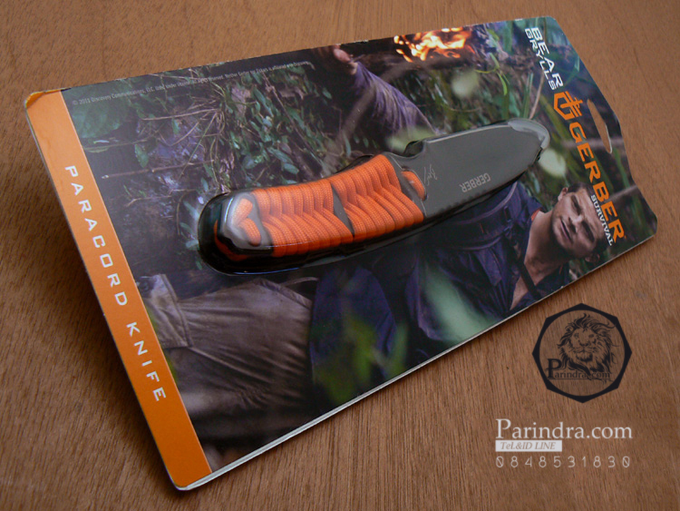 มีดใบตาย Gerber Bear Grylls Paracord Fixed Blade รุ่นเชือกพาราคอร์ดส้ม (OEM)