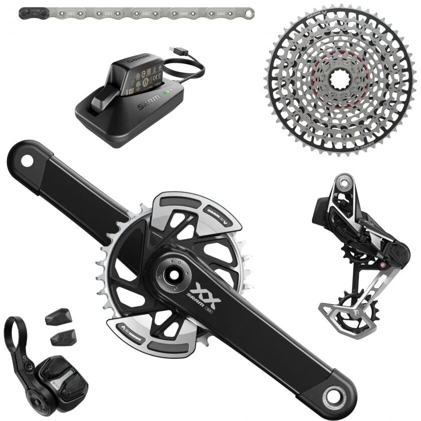 SRAM XX Eagle AXS ชุดเกียร์เสือภูเขาไร้สาย 12 Speed