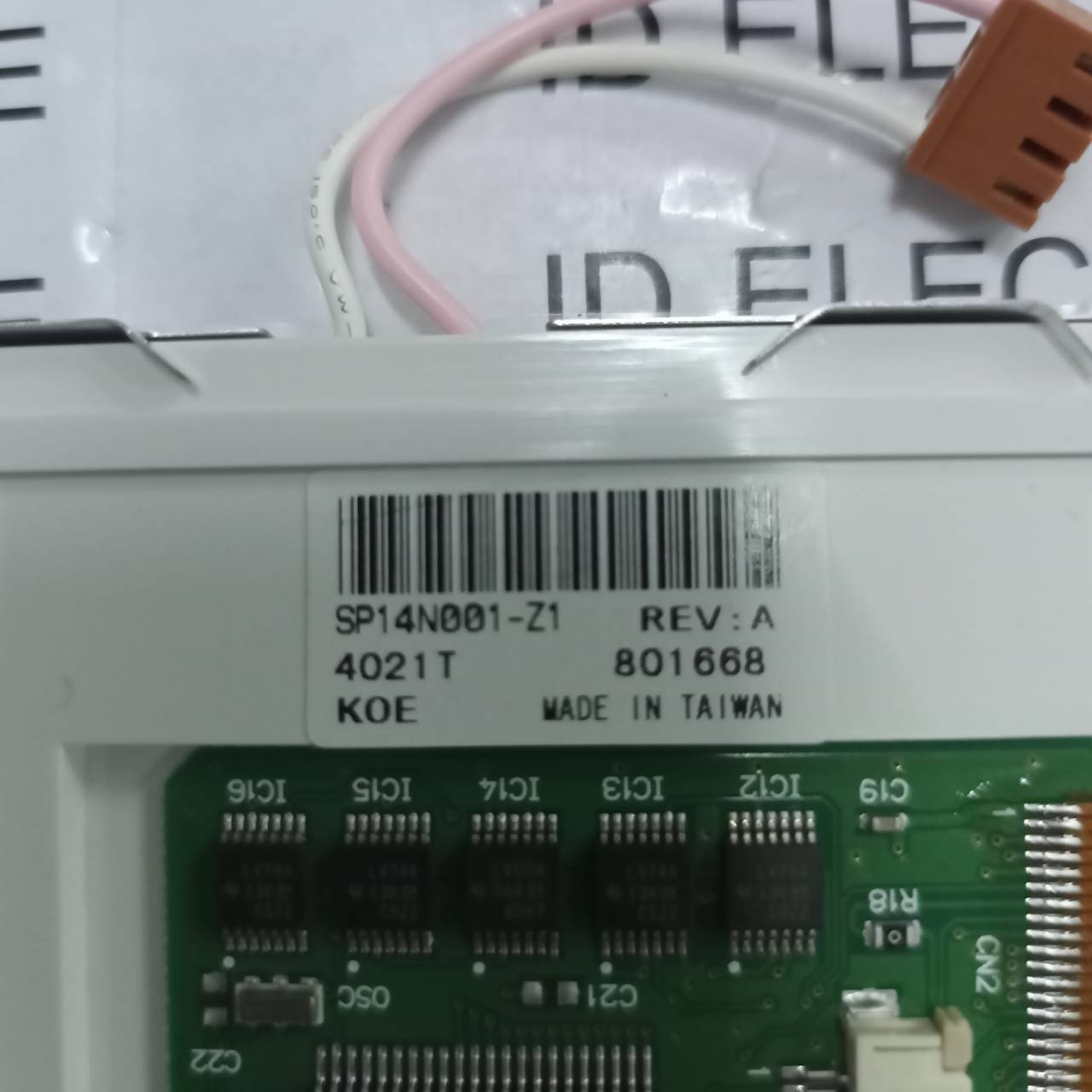 SP14N001-Z1 LCD PANEL "HITACHI"