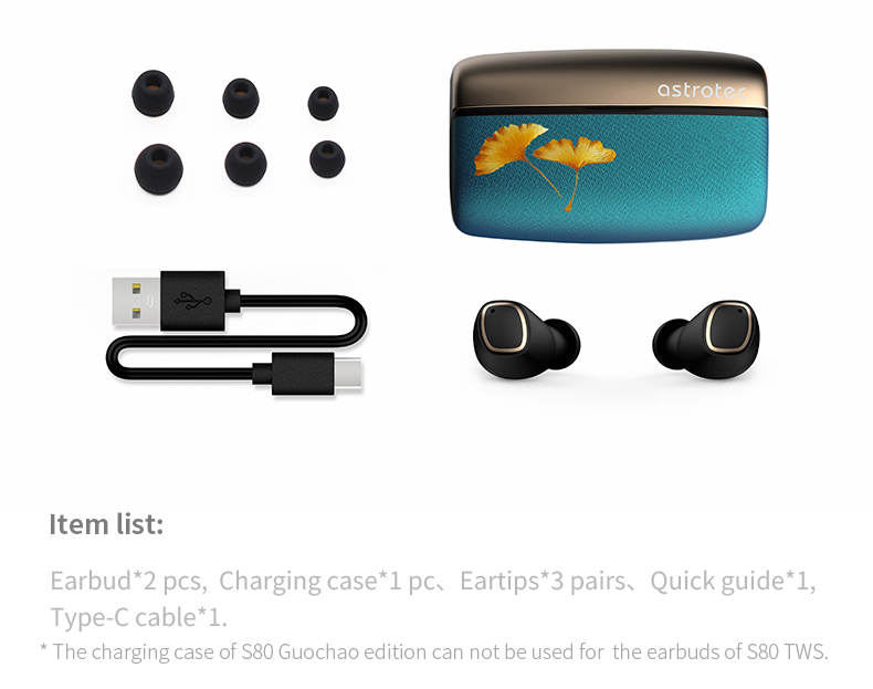 ขาย Astrotec S80 Ginkgo Edition หูฟัง TWS ไร้สาย ประกันศูนย์ไทย