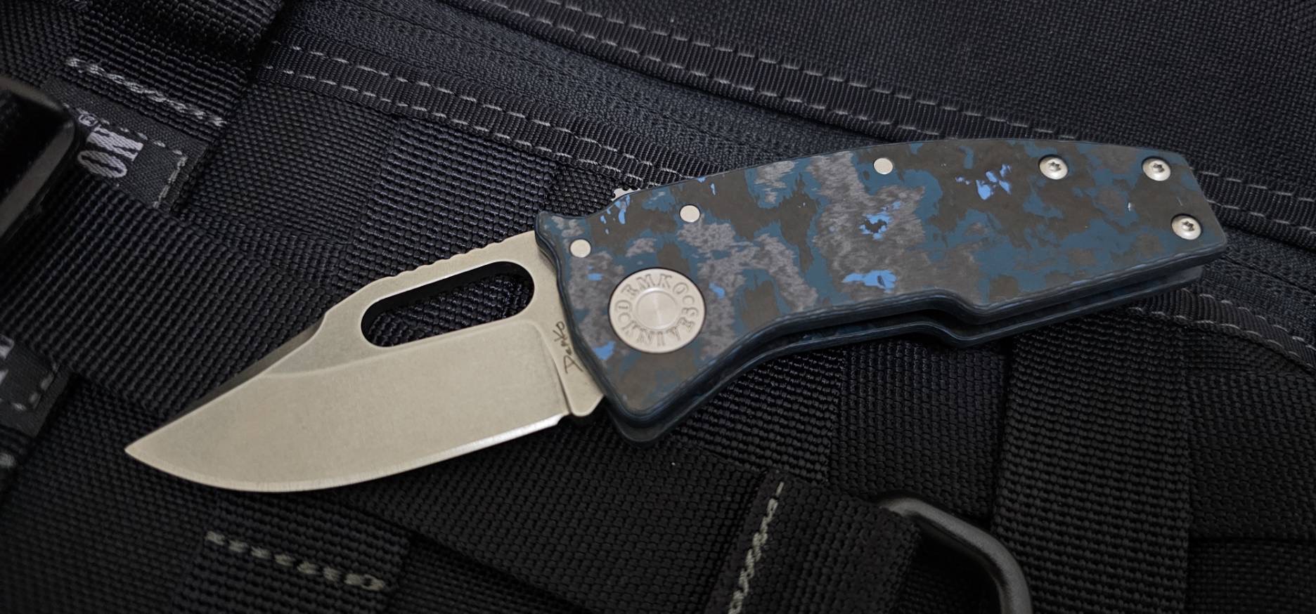 Demko Nano Shark Lock Fat CF Clip