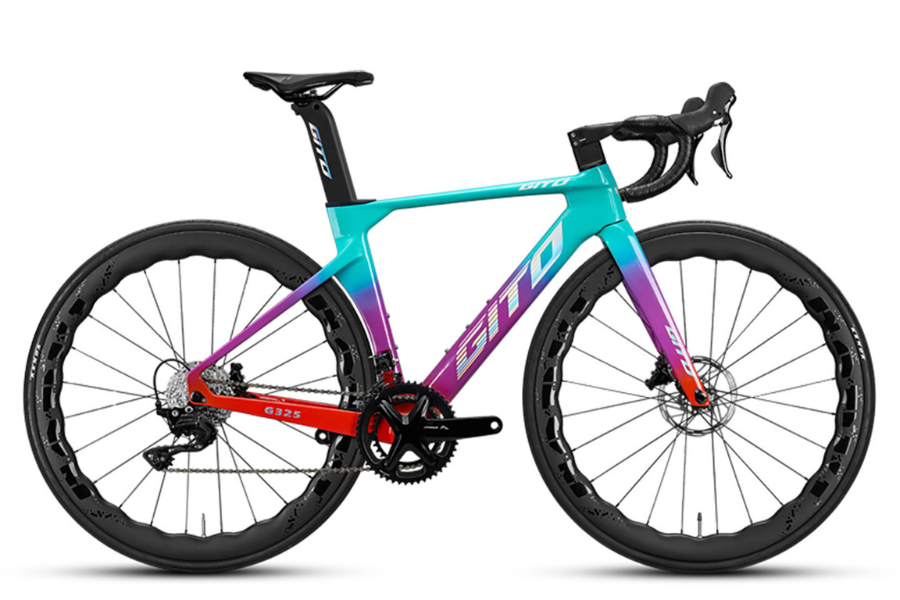 GITO G325 carbon aero road bike shown on the exact-model retailer page