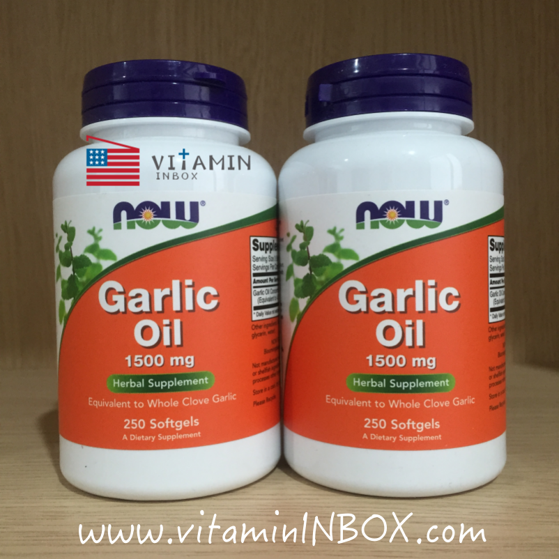 Now Foods, Garlic Oil, 1500 mg, 250 Softgels